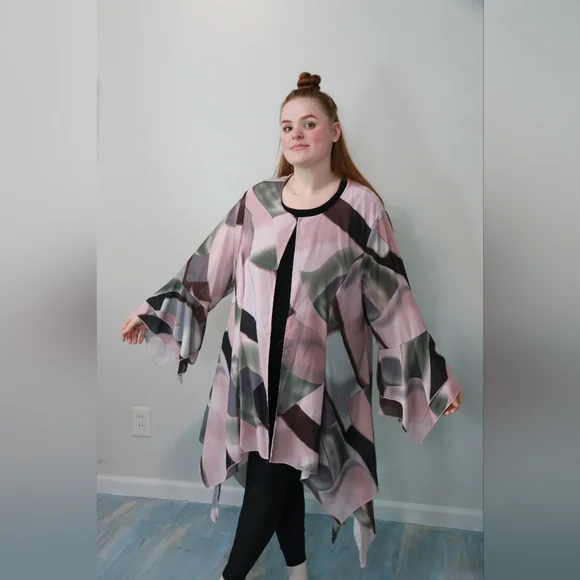 Color-Block Cardigan - Picture 3 of 6